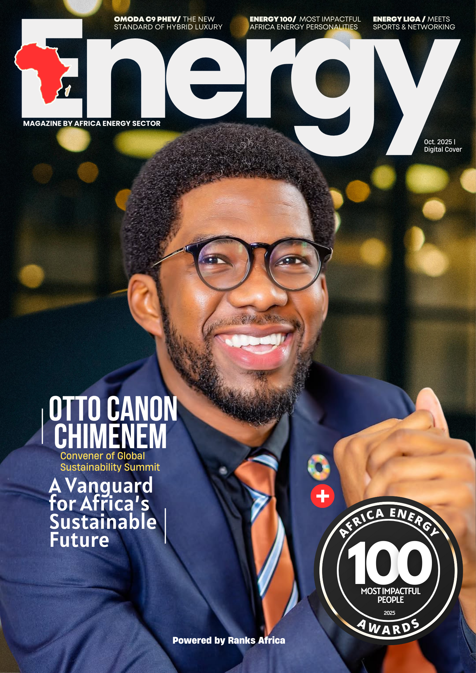 Most Impactful 2025-Ambassador Otto Canon Chimenem: A Vanguard for Africa’s Sustainable Future –